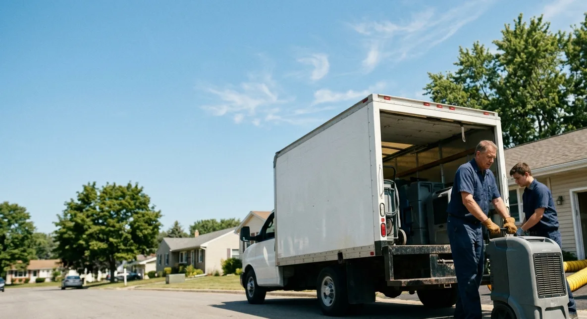 Water Damage Cleanup in Elkhart, IA near me